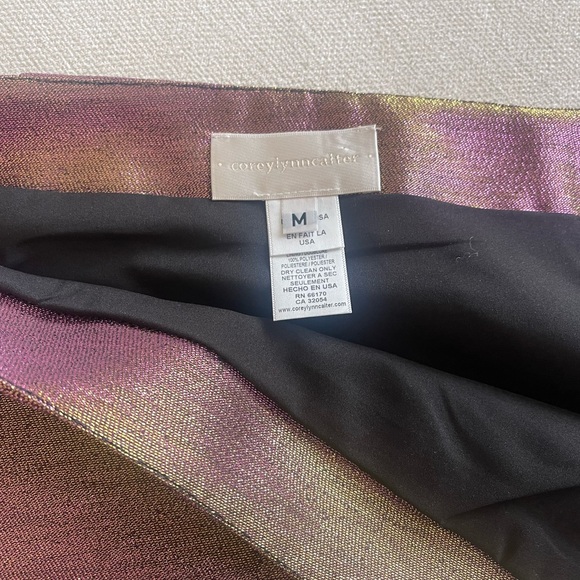 Corey Lynn Calter Shine Mini Skirt - Picture 7 of 9